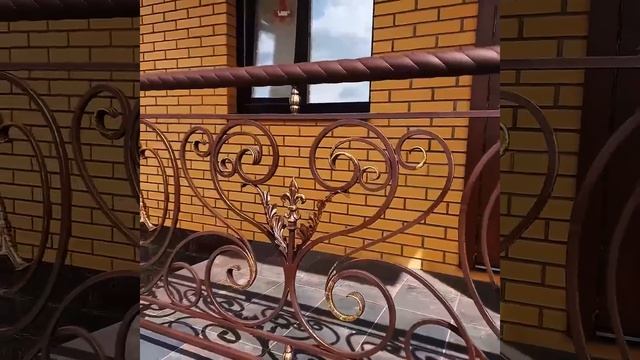 Кованые перила от ХК "Наковали". смотреть онлайн