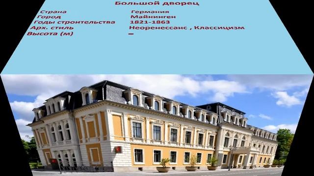 Большой дворец (Майнинген) смотреть онлайн