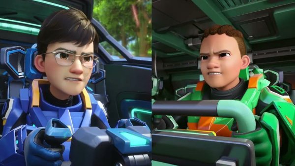 Диностер. Сезон 1. Эпизод 26. Пришествие Технозавров