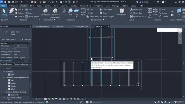 2.8. Создание арматуры любой формы смотреть онлайн