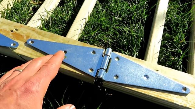 How to Easily Build a 6 Foot Heavy Duty Deck Railing A-Frame Garden Trellis - Grow Vertically! смотреть онлайн