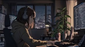 Midnight Coding Session LoFi Hiphop Chillhop Mix для Учебы, Сна, Работы Лофи музыка Lofi Music Lofi
