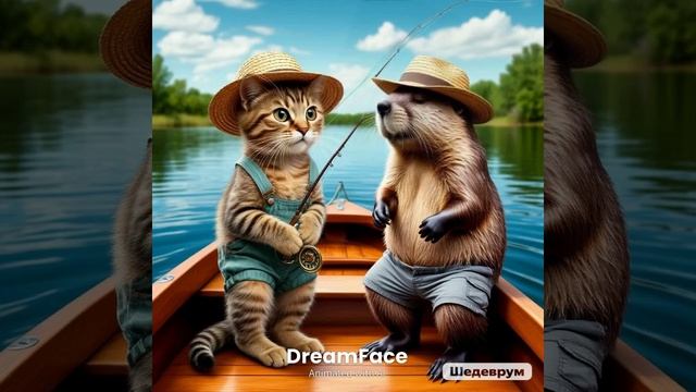 кот на рыбалке смотреть онлайн