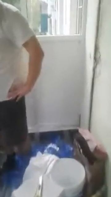Алюминиевое остекление балкона с расширением вперёд