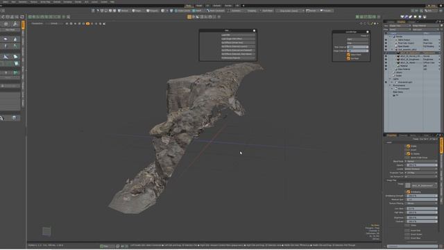 Modo Quixel Bridge update - setting uv map and material mask. смотреть онлайн