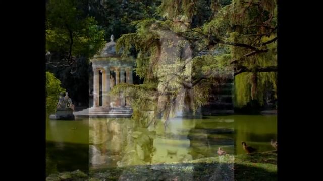 Вилла Дураццо-Паллавичини. Парк. Италия. смотреть онлайн