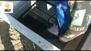 Видео-отзыв о монтаже пластикового погреба _Амбар_ - модель _Пологий_