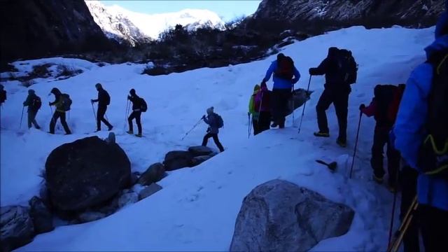 Треккинг к Аннапурне Март 2015г смотреть онлайн