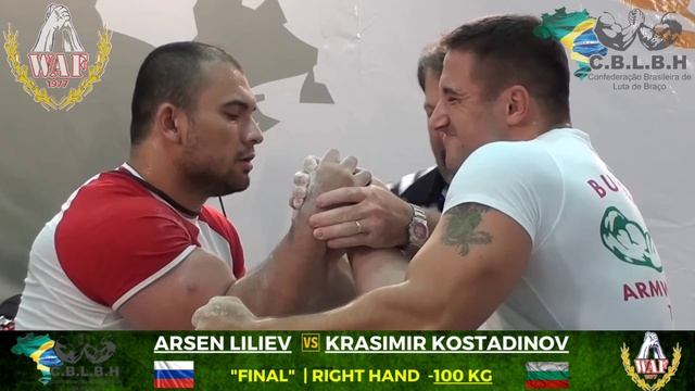 KRASIMIR KOSTADINOV Vs ARSEN LILIEV|WORLD ARMWRESTLING CHAMPIONSHIP 2012 #luchadebrazos  #viral