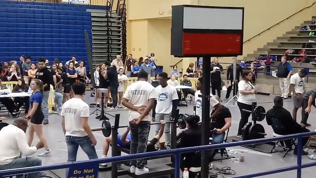 Chelynn Palmer Lindale High REGION 3 Division 1 Powerlifting Meet video 5 (2-28-2019) смотреть онлайн