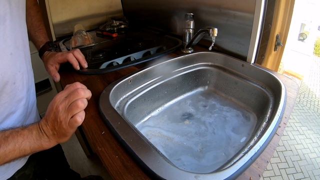 Plumbing. HepvO Sanitary Waste Valves. Within a DIY Camper Van / Van Build. смотреть онлайн
