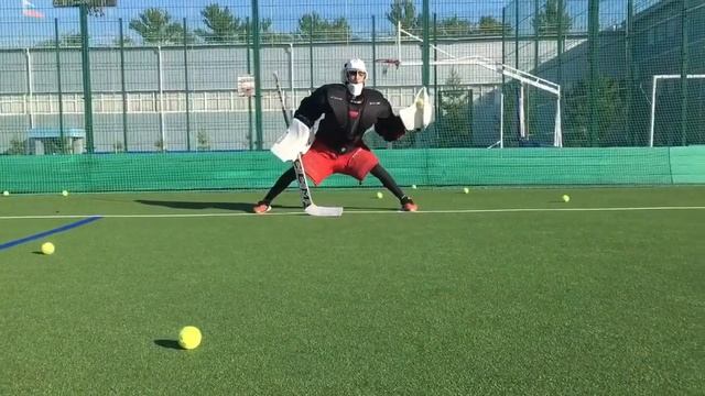 Школа Вратарей "Реванш".Рустам Кулизаде 2001(Витязь г.Подольск) на теннисной пушке смотреть онлайн