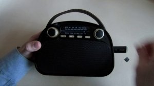 Радиоприемник Ritmix RPR-040. Работа в режиме Bluetooth и MP3-плеера