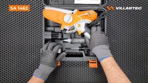 Аккумуляторная мини-пила (сучкорез) 14 Вольт VILLARTEC SA 1462 - распаковка