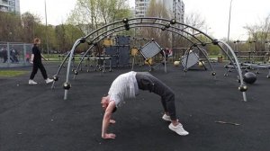 ПЕРЕВОРОТ ИЗ МОСТИКА ЧЕРЕЗ СТОЙКУ! (2 ЧАСТЬ)