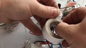 Изолирую клеммную колодку