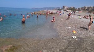 Пляж bone club hotel svs 4 или bone club svs hotel или bone club svs 4 Алания Турция КогДА ЖаРА!