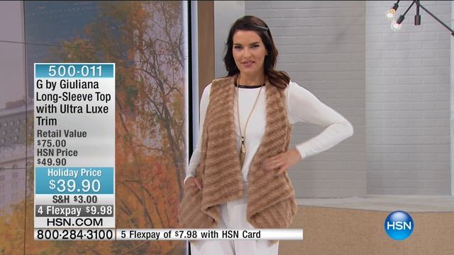 HSN | G by Giuliana Rancic Fashions 10.03.2016 - 11 AM смотреть онлайн