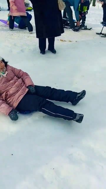Катание в парке #ставрополь #зима смотреть онлайн
