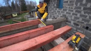 БЮДЖЕТНЫЙ ПОЛ ВТОРОГО ЭТАЖА ПО ДЕРЕВЯННЫМ БАЛКАМ - ПЕР