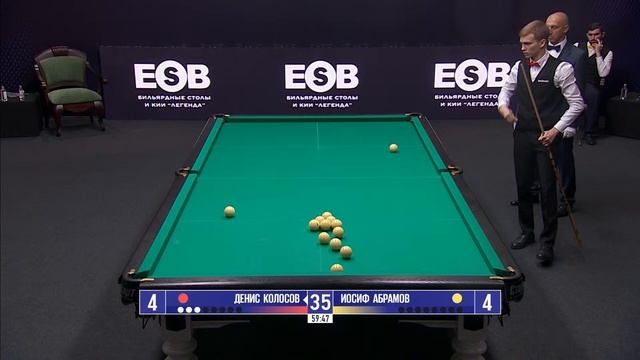 1/2 "BetBoom Кубок Чемпионов 2024". Д.Колосов (BLR) - И.Абрамов (RUS). Свободная пирамида. 07.08.24 смотреть онлайн