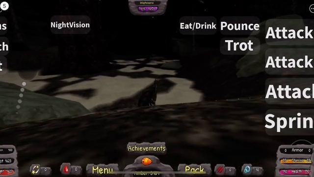 Life of a Jurassic park dilophosaur in prior extinction Roblox смотреть онлайн
