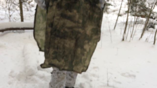 Пончо от компании Voin расцветке A-Tacs FG. Проект Чистота. смотреть онлайн