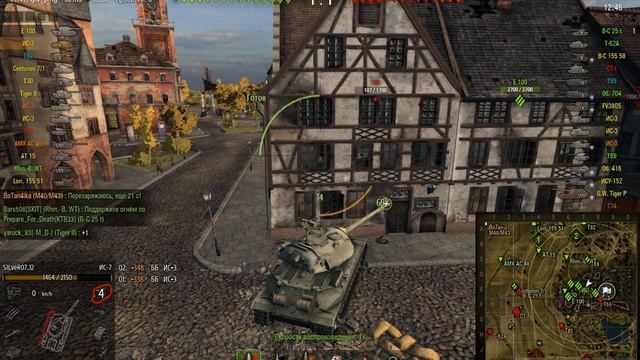 ИС-7 "неистово" танкует бортом! смотреть онлайн