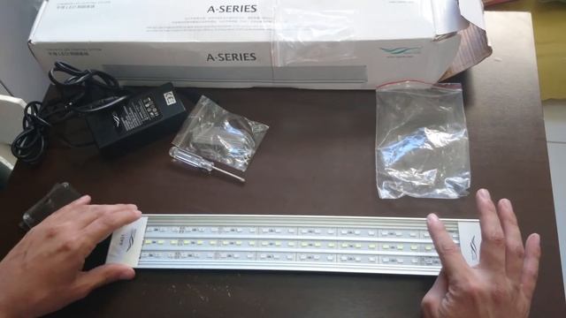 Unboxing luminária LED chihiros A-series estilo ADA Modelo A401 24W смотреть онлайн