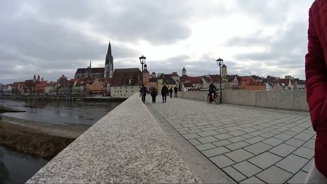 "Вечный мост" 47. Steinerne Bruecke. Regensburg. 20230129 смотреть онлайн
