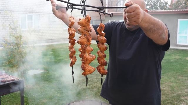 Away Subscriber from Germany/Meat Chicken, Veal, Salmon on charcoal! смотреть онлайн