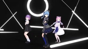 【ＭＭＤ】Tokoyami Towa & Hoshimachi Suisei & Minato Aqua  /【 Gee / Girls' Generation】