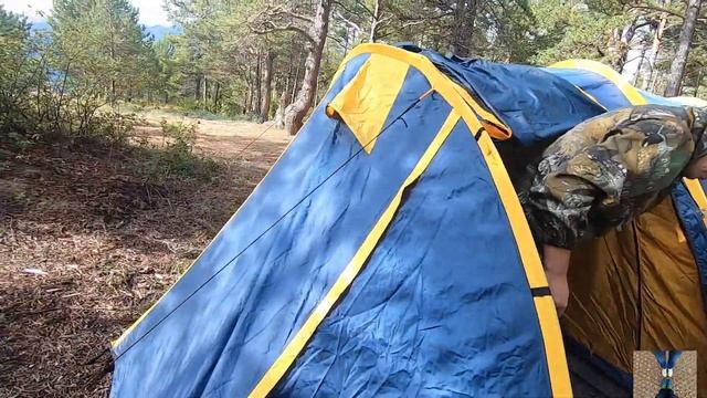 Как мы ставили палатку на берегу Бакала смотреть онлайн