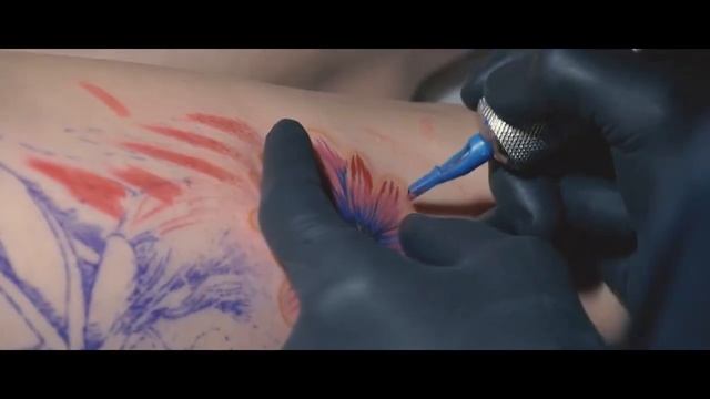 Tattoo process by Andrei Petrov смотреть онлайн