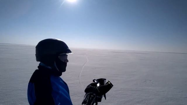 Киевское море на фэт-байке январь 2018 смотреть онлайн