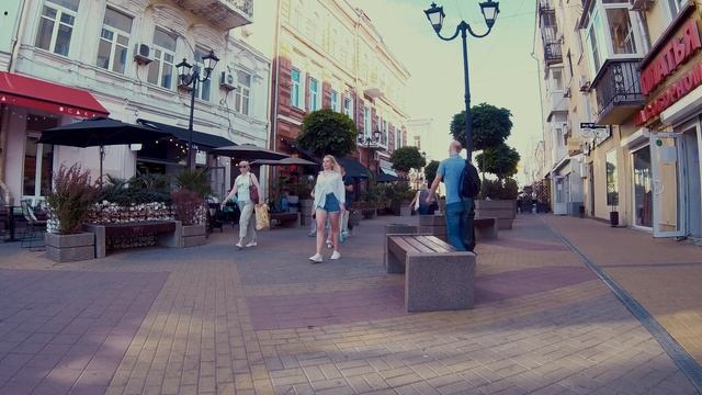 2K. Ростов-на-Дону. СОБОРНЫЙ. Звуки улиц. ЛЕТО. ASMR смотреть онлайн