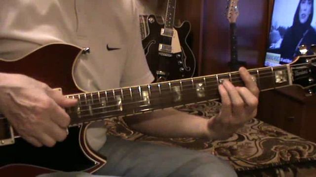 Любовь счастливая -В. Добрынин (как играть на гитаре аккорды) смотреть онлайн