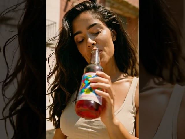 “Golden Hour Drink on the Street – Summer Refreshment” смотреть онлайн
