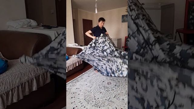 Собираюсь в "бомжатский" поход. Палатка автомат. смотреть онлайн