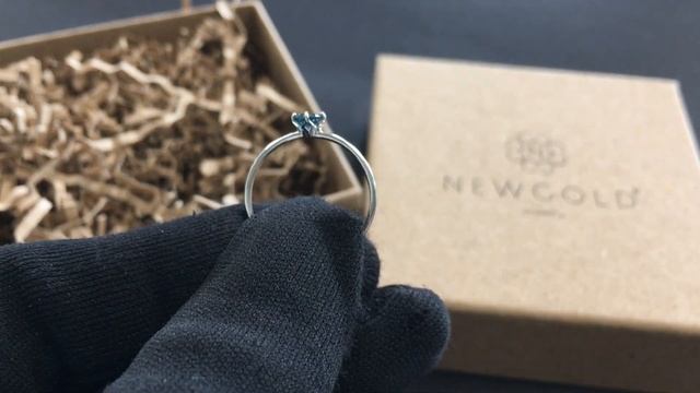 !Кольцо 097359 из белого золота 585 пробы с топазом лондон смотреть онлайн