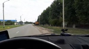 Волгоград - Сальск. На подходе в Сальск.