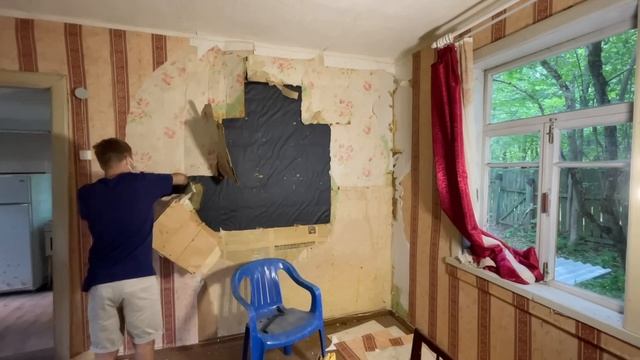 Ремонтирую старую советскую дачу в лесу. Протекла кры?