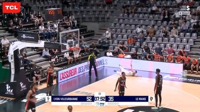 Lyon-Villeurbanne vs. Le Mans (97-79) - Résumé - Quart de finale - 2020/21 смотреть онлайн