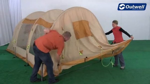 Палатка Outwell Wisconsin XL Pitching video