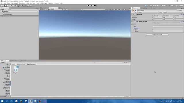 Создание инвентаря часть 1. [Unity] смотреть онлайн