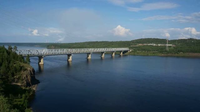 Мост на р.Ангаре смотреть онлайн