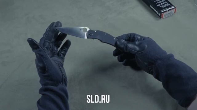 Складной нож Spyderco C228CFP Silverax смотреть онлайн
