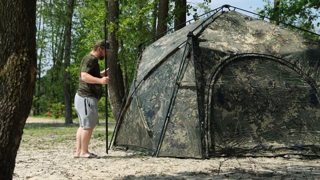 Огляд нового шатра Nash Bank Life Gazebo Pro Camo смотреть онлайн