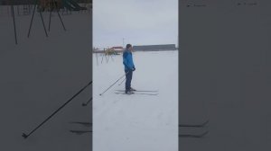 Классические лыжные хода. Попеременный четырехшажный ход