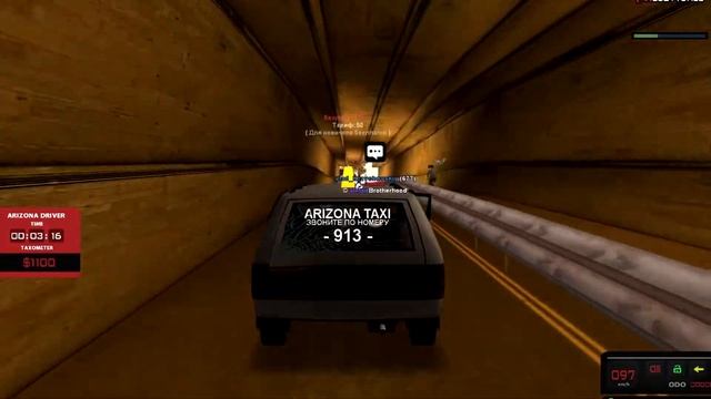 БЕЗУМНОЕ ТАКСИ GTA SAMP #1 смотреть онлайн